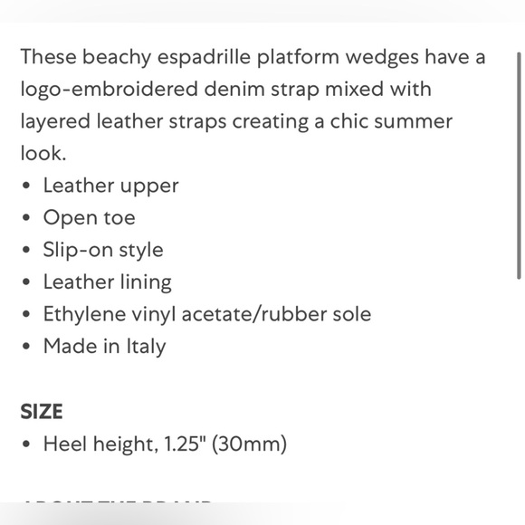 Chloe Woody denim and leather - Picture 6 of 6